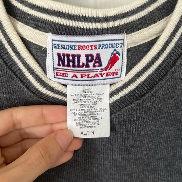 Genuine Roots Product NHLPA Be a Player Vintage Cotton Sweater - Picture 3 of 7
